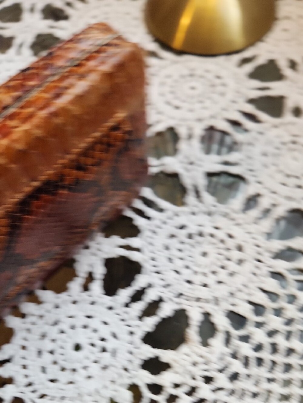 Large Snakeskin Pattern Wallet - Picture 4 of 6
